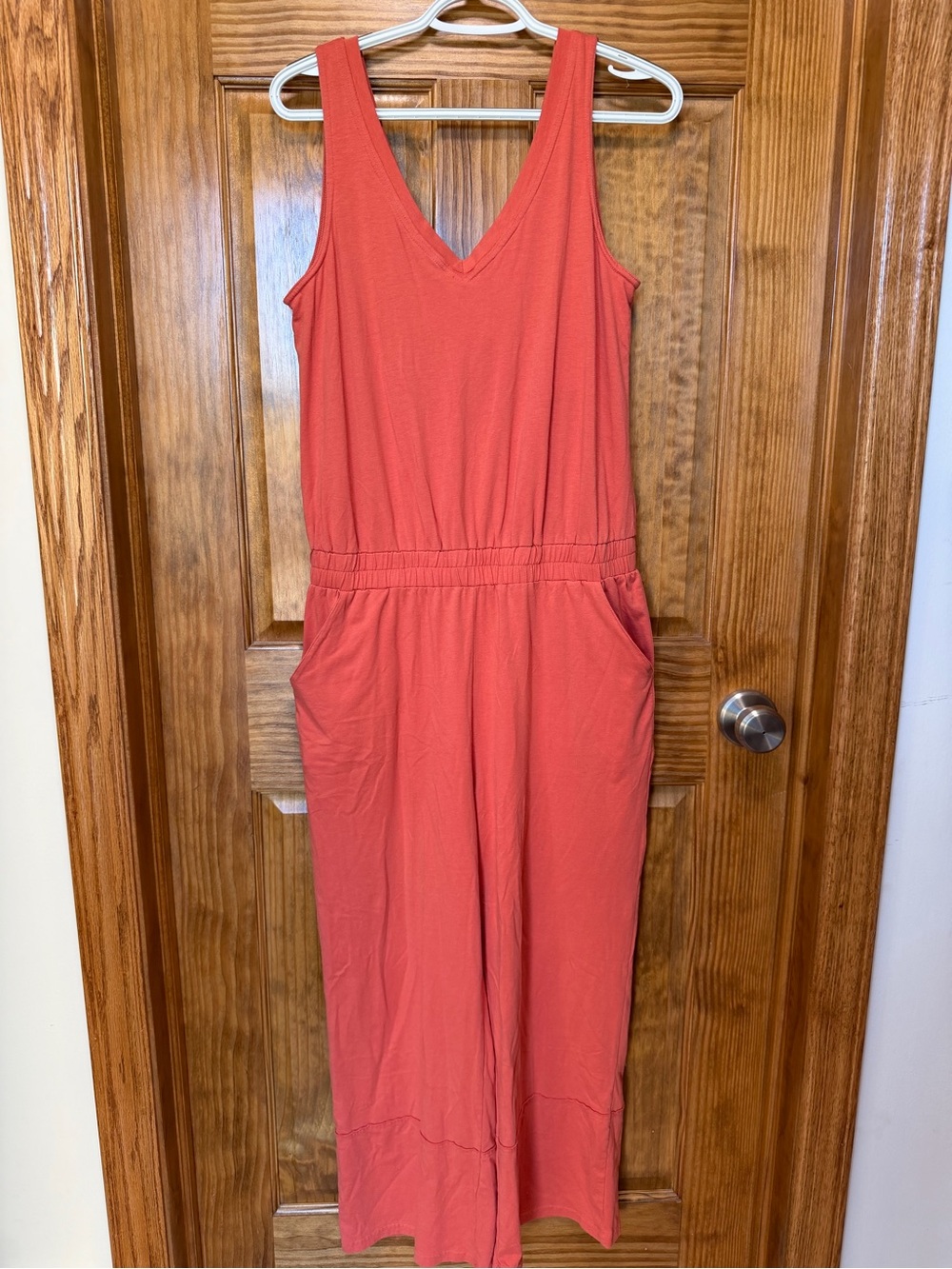 Pact Orange Revive Jumpsuit- Size M